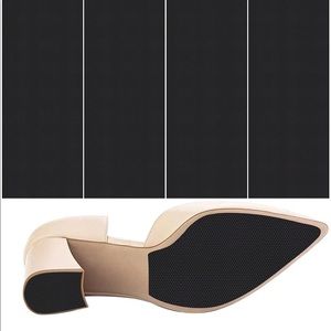 Sole Protectors- Self Adhesive Rubber Shoe Grip Pads Non-Slip Shoe Sole Pad